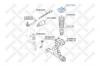 STELLOX 1217219SX 12-17219-SX_опора амортизатора переднего/ Mazda CX-7/CX-9