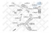 STELLOX 1217258SX 12-17258-SX_опора амортизатора переднего/ Suzuki Grand Vitara/Escudo JB416/JB420/JB627 -2006