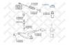 STELLOX 1217333SX 12-17333-SX_опора амортизатора переднего/ Toyota Cami J100E/J102E/J122E 1999-2005