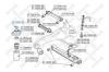 STELLOX 12-72023-SX Ремкомплект, опора стойки амортизатора