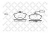 STELLOX 145012SX колодки дисковые п./ Audi 80 1.8i-1.9TD 86-91 &amp;Quattro