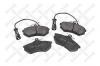STELLOX 145012SX колодки дисковые п./ Audi 80 1.8i-1.9TD 86-91 &amp;Quattro