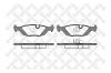 STELLOX 166010B-SX Колодки дисковые задние