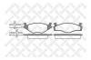 STELLOX 182010SX колодки дисковые п./ VW Golf II/III 1.4-1.8/1.6-1.9TD 83-95/Passat 82-88