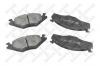 STELLOX 182010SX колодки дисковые п./ VW Golf II/III 1.4-1.8/1.6-1.9TD 83-95/Passat 82-88