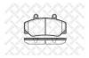STELLOX 187020SX колодки дисковые п./ Volvo 740/760/780 84-90/940/960 90-95