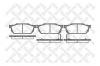 STELLOX 204002SX колодки дисковые п./ Honda Civic 1.3-1.6 87-91/1.3 16V 91-95