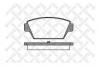 STELLOX 226000SX колодки дисковые з./Mitsubishi Colt 1.6/1.8/Galant 2.0 &amp;16V 88-92