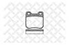 STELLOX 250010SX колодки дисковые з./ Opel Omega 1.8-2.0i/2.3D/TD 86-88