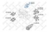 STELLOX 2517291SX 25-17291-SX_подушка двигателя задняя/ Honda Jazz/Fit GD# 2002-2008