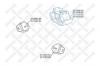 STELLOX 2517404SX 25-17404-SX_опора двигателя передняя/ Toyota LAND CRUISER 100 98-07