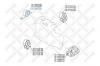 STELLOX 2517651SX 25-17651-SX_подушка двигателя правая/ Nissan Murano Z50 2002-2007