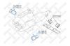STELLOX 2517801SX 25-17801-SX_подушка двигателя передняя/ Nissan Patrol Safari Y61 1997-2002