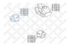 STELLOX 2519099SX 25-19099-SX_опора двигателя передняя /Toyota LC Prado 90 1KDFTV/1KZTE 96-02