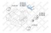 STELLOX 2519701SX опора КПП задняя!\ Subaru Impreza G10 2.0i/2.2i 94-00/Legacy B10/B11 2.0i/2.2i 88-99