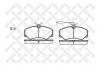 STELLOX 273002SX колодки дисковые п./ Peugeot 405 1.4-1.9D 87-95