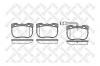 STELLOX 278011-SX Колодки тормозные дисковые передние