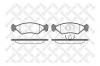 STELLOX 296015SX колодки дисковые п./ Ford Fiesta 1.1-1.8D 89-96