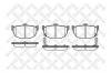 STELLOX 305032-SX Колодки тормозные дисковые задние