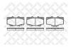 STELLOX 326014-SX Колодки тормозные передние