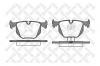 STELLOX 392000B-SX Колодки тормозные дисковые задние