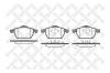 STELLOX 401001B-SX Колодки тормозные дисковые передние