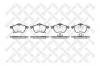 STELLOX 401032SX колодки дисковые п./Saab 9-3 2.0-2.2TiD 98-02/9-5 all 97]