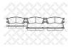 STELLOX 410002SX колодки дисковые з./ Mazda MPV 2.6i 92-96/Sentia 2.5i/3.0i 92]