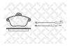 STELLOX 412004B-SX Колодки дисковые передние