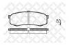 STELLOX 424004B-SX Колодки тормозные дисковые задние