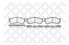 STELLOX 426012B-SX Колодки дисковые передние