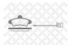 STELLOX 444002SX колодки дисковые з./Ford Mondeo 1.6-1.8TD 93-00/Cougar 2.0/2.5 [00