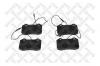 STELLOX 445 014B-SX Комплект тормозных колодок, дисковый тормоз