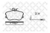 STELLOX 456002B-SX Колодки тормозные дисковые передние