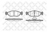 STELLOX 472010B-SX Колодки дисковые передние