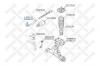 STELLOX 51-00285-SX 51-00285-SX_наконечник рулевой внутренний левый/ Mazda CX-7/CX-9 07&gt;