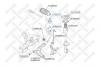 STELLOX 5100353SX 51-00353-SX_наконечник рулевой/ Citroen C-Crosser, Peugeot 4007 2.4 16V/2.2HDi 07&gt;