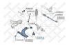 STELLOX 5200175SX 52-00175-SX_опора шаровая нижняя правая к-кт/ VW Polo 1.2-1.6/1.4-1.9TDi 01