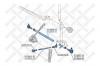 STELLOX 53-00435-SX Поперечная рулевая тяга