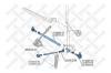 STELLOX 53-00632-SX Продольная рулевая тяга