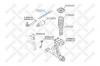 STELLOX 55-00138-SX 55-00138-SX_тяга рулевая/ Mazda CX-7 07&gt;