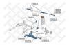 STELLOX 5500245SX 55-00245-SX_=92-00919=SAS9006235=95VV00245 [6N0422821A] тяга рул. л.+п. c г/у/ VW Polo 94-98