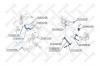 STELLOX 57-00100-SX Рычаг независимой подвески колеса, подвеска колеса