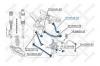 STELLOX 5700126SX 57-00126-SX_рычаг задней подвески передний верхний/ MB W220 all 98&gt;