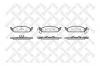 STELLOX 581002B-SX Колодки тормозные дисковые передние