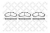 STELLOX 582002B-SX Колодки тормозные дисковые передние