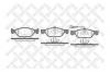 STELLOX 598011B-SX Колодки дисковые передние