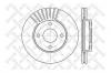 STELLOX 6020-2549V-SX Диск тормозной передний