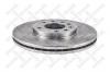 STELLOX 6020-3625V-SX диск торм. пер./ Opel Vectra, Saab 900 1.6-1.7D 99