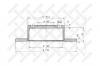 STELLOX 6020-4734-SX Тормозной диск